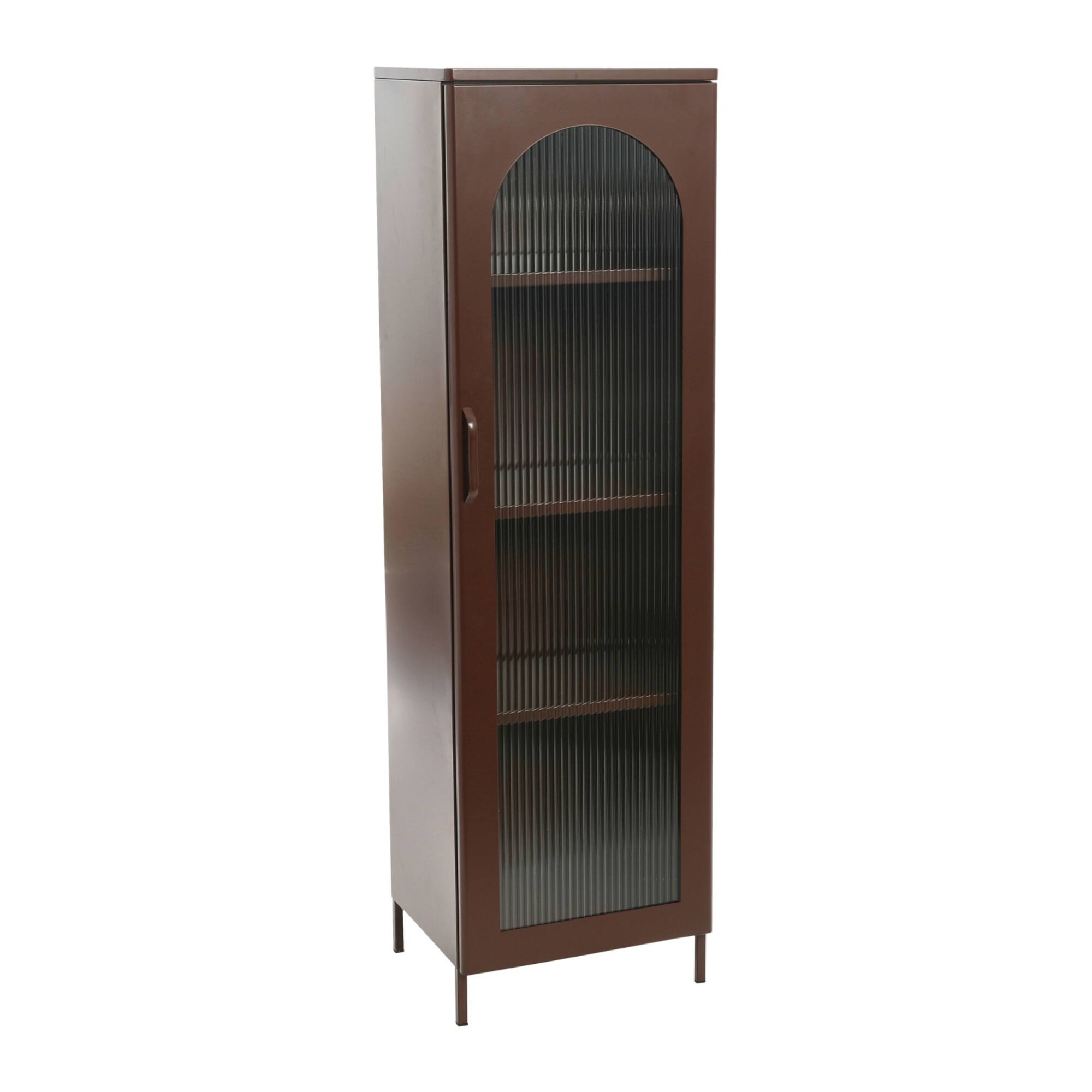 Hello Honey® Metal Cabinet with Glass Door